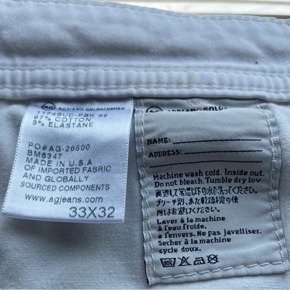 AG Adriano Goldschmied Men’s The Graduate Jeans 32x32 Tailored Leg - Picture 4 of 9